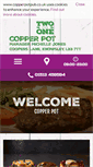Mobile Screenshot of copperpotpub.co.uk